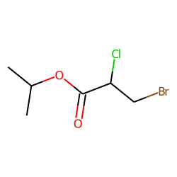 Propanoic acid, 3-bromo-2-chloro, isopropyl ester