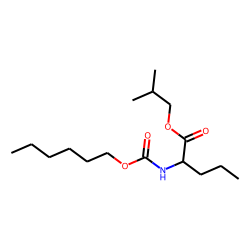 L-Norvaline, N-hexyloxycarbonyl-, isobutyl ester