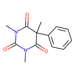 2,4,6(1H,3H,5H)-Pyrimidinetrione, 1,3,5-trimethyl-5-phenyl-