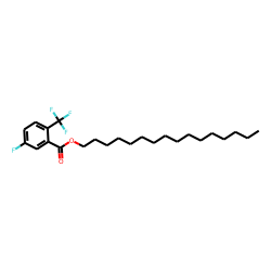 5-Fluoro-2-trifluoromethylbenzoic acid, hexadecyl ester