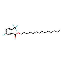 5-Fluoro-2-trifluoromethylbenzoic acid, tetradecyl ester