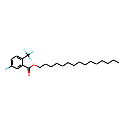 5-Fluoro-2-trifluoromethylbenzoic acid, pentadecyl ester