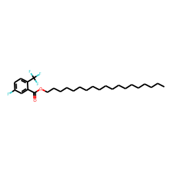 5-Fluoro-2-trifluoromethylbenzoic acid, nonadecyl ester