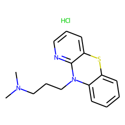 Pyridylamine, n-(3-dimethylaminopropyl)thiophenyl-, hydrochloride
