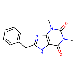 1H-Purine-2,6-dione, 3,7-dihydro-1,3-dimethyl-8-(phenylmethyl)-