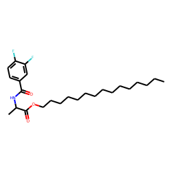 D-Alanine, N-(3,4-difluorobenzoyl)-, pentadecyl ester