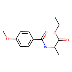 D-Alanine, N-(4-anisoyl)-, ethyl ester