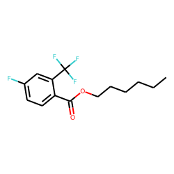 4-Fluoro-2-trifluoromethylbenzoic acid, hexyl ester
