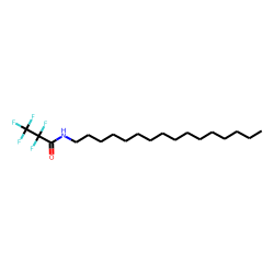 Pentafluoropropanamide, N-hexadecyl-