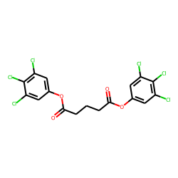Glutaric acid, di(3,4,5-trichlorophenyl) ester