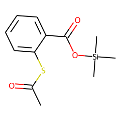 Benzoic acid, 2-acetylthio-, trimethylsilyl ester