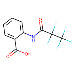 Benzoic acid, 2-(pentafluoropropionylamino)-