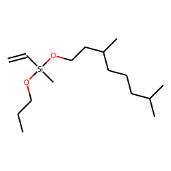 Silane, methylvinyl(3,7-dimethyloctyloxy)propoxy-