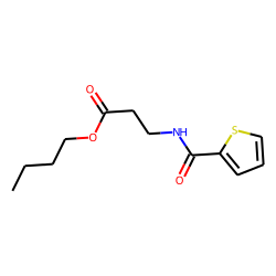«beta»-Alanine, N-(thiophene-2-carbonyl)-, butyl ester