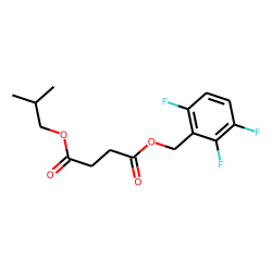 Succinic acid, isobutyl 2,3,6-trifluorobenzyl ester