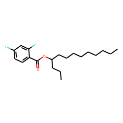 2,4-Difluorobenzoic acid, 4-tridecyl ester