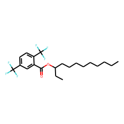 2,5-Di(trifluoromethyl)benzoic acid, 3-dodecyl ester
