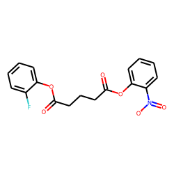 Glutaric acid, 2-fluorophenyl 2-nitrophenyl ester
