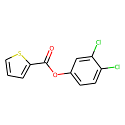 2-Thiophenecarboxylic acid, 3,4-dichlorophenyl ester