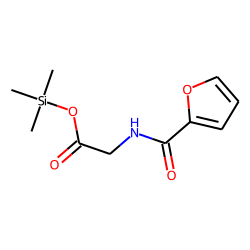 Furoylglycine, trimethylsilyl ester