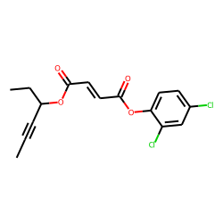 Fumaric acid, 2,4-dichlorophenyl hex-4-yn-3-yl ester