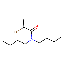 Propanamide, N,N-dibutyl-2-bromo-
