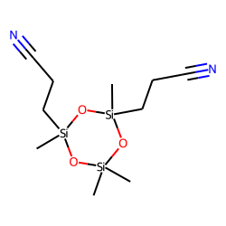 2,2,4,6-tetramethyl-4,6-di(2-cyanoethyl)-[1,3,5,2,4,6]cyclotrisiloxane