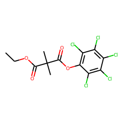 Dimethylmalonic acid, ethyl pentachlorophenyl ester