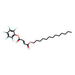 Fumaric acid, pentafluorophenyl tridecyl ester