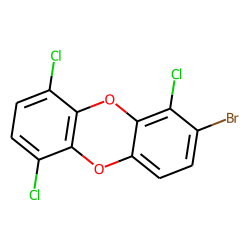 2-bromo,1,6,9-trichloro-dibenzo-dioxin