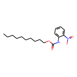 O-nitro carbanilic acid, n-decyl ester