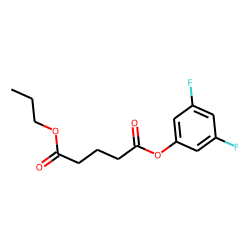 Glutaric acid, 3,5-difluorophenyl propyl ester