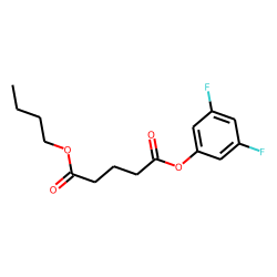 Glutaric acid, butyl 3,5-difluorophenyl ester