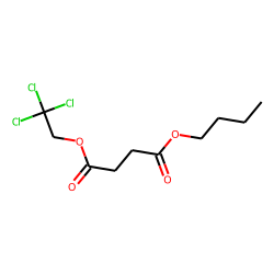 Succinic acid, butyl 2,2,2-trichloroethyl ester