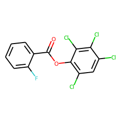 2-Fluorobenzoic acid, 2,3,4,6-tetrachlorophenyl ester