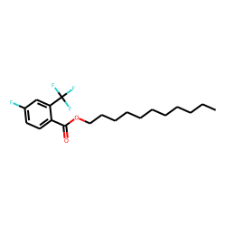4-Fluoro-2-trifluoromethylbenzoic acid, undecyl ester