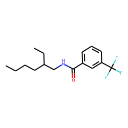 Benzamide, 3-(trifluoromethyl)-N-(2-ethylhexyl)-