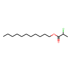 Propanoic acid, 2-chloro, undecyl ester