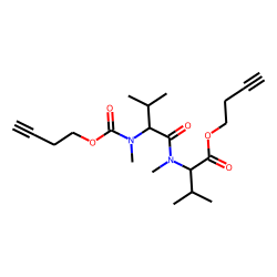 DL-Valyl-DL-Valine, N,N'-dimethyl-N'-(but-3-yn-1-yloxycarbonyl)-, but-3-yn-1-yl ester