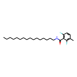 Benzamide, 2,6-difluoro-3-methyl-N-hexadecyl-