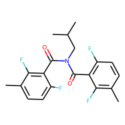 Benzamide, 2,6-difluoro-3-methyl-N-(2,6-difluoro-3-methylbenzoyl)-N-isobutyl-