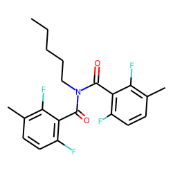 Benzamide, 2,6-difluoro-3-methyl-N-(2,6-difluoro-3-methylbenzoyl)-N-pentyl-