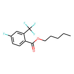 4-Fluoro-2-trifluoromethylbenzoic acid, pentyl ester
