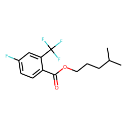 4-Fluoro-2-trifluoromethylbenzoic acid, isohexyl ester