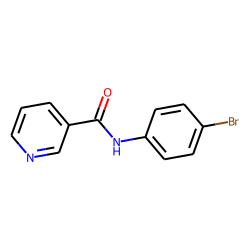 Nicotinamide, N-(4-bromophenyl)-