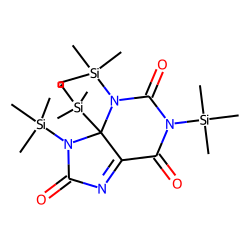 1H-Purine-2,6,8(3H)-trione, 4,9-dihydro-1,3,4,9-tetrakis(trimethylsilyl)-