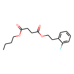 Succinic acid, butyl 2-fluorophenethyl ester