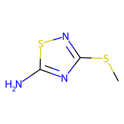1,2,4-Thiadiazole, 5-amino-3-(methylthio)-