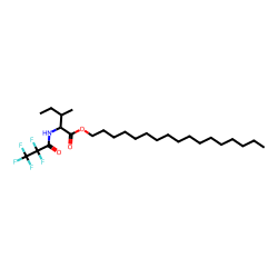 L-Isoleucine, N-pentafluoropropionyl-, heptadecyl ester