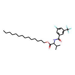 L-Valine, N-(3-fluoro-5-trifluoromethylbenzoyl)-, tetradecyl ester